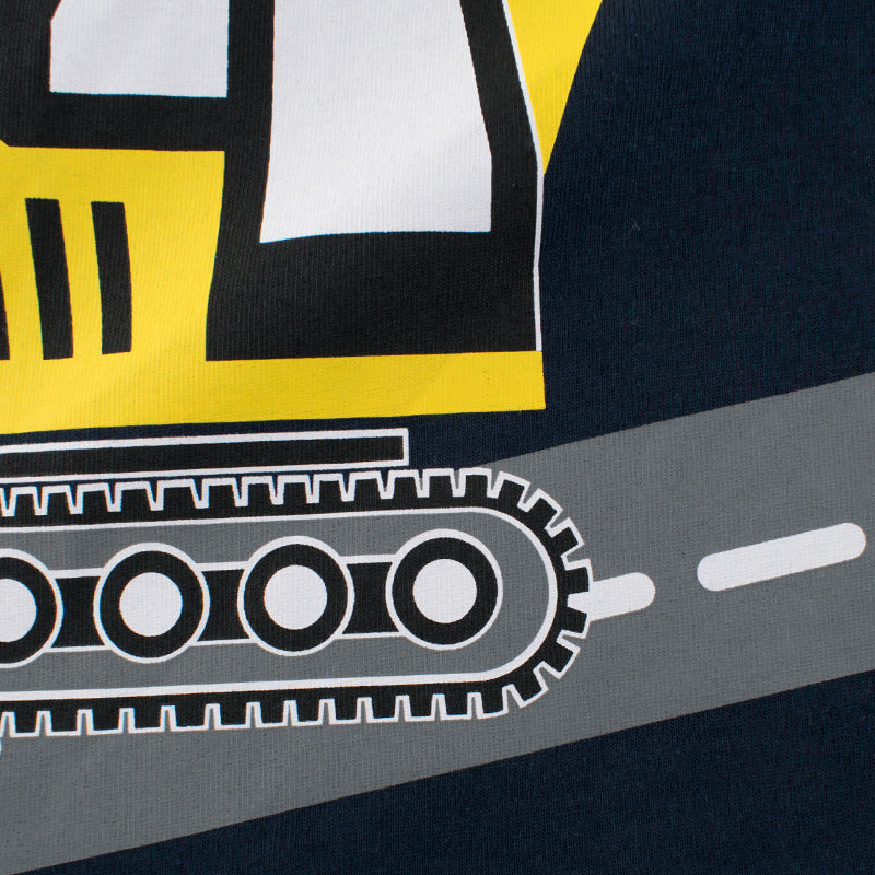 Traktör Desenli Kazak