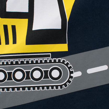 Traktör Desenli Kazak