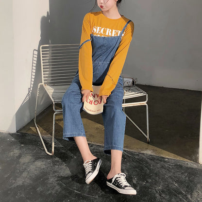 Askılı Kot Pantolon