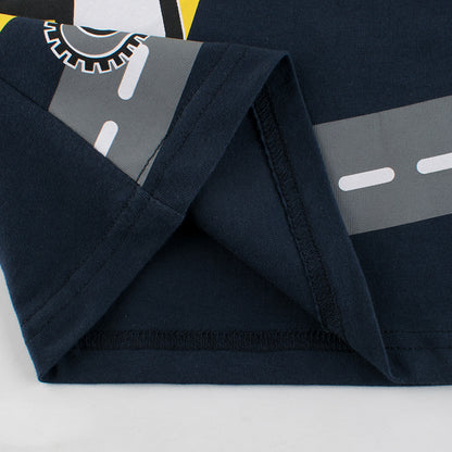 Traktör Desenli Kazak