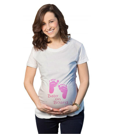 Bebek Ayak Desenli T-shirt