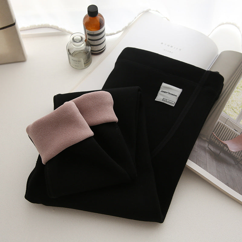 Peluş Kalınlaştırılmış Pantolon