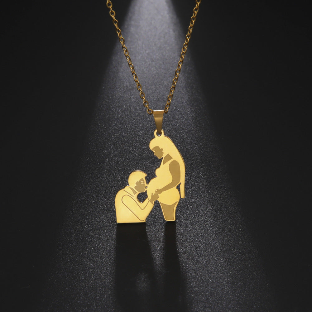Hamile Göbek Kolye