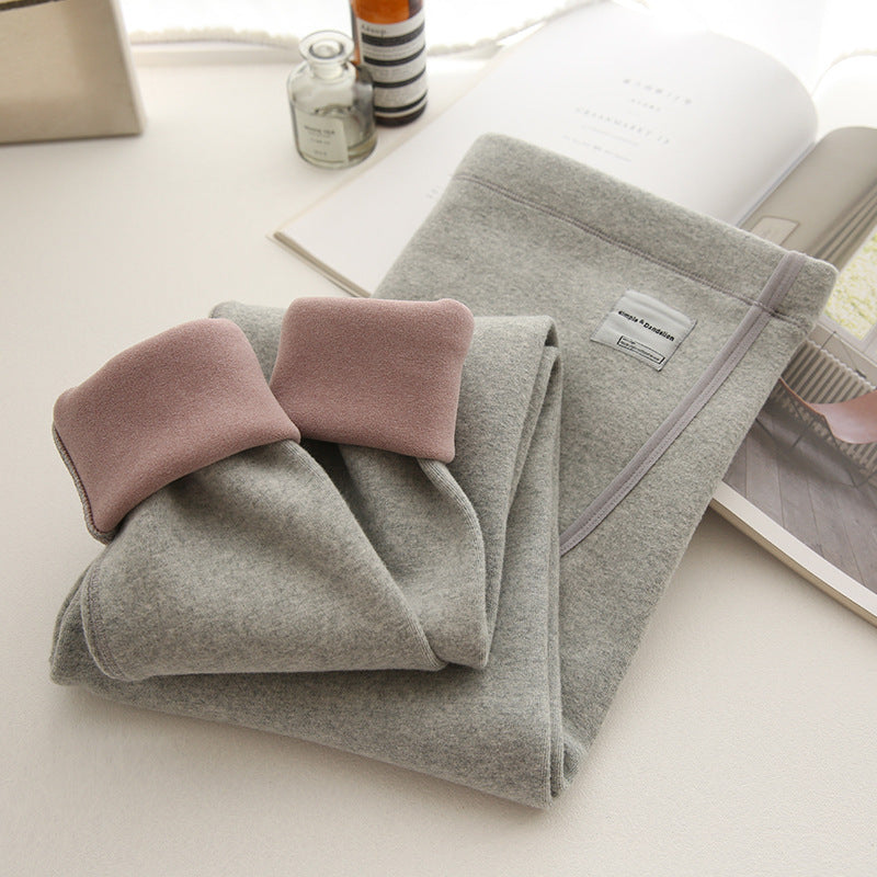 Peluş Kalınlaştırılmış Pantolon