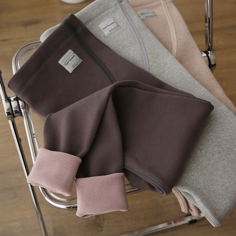 Peluş Kalınlaştırılmış Pantolon