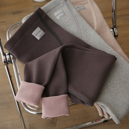 Peluş Kalınlaştırılmış Pantolon