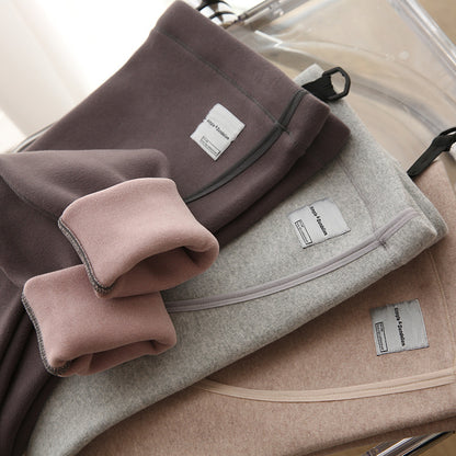 Peluş Kalınlaştırılmış Pantolon