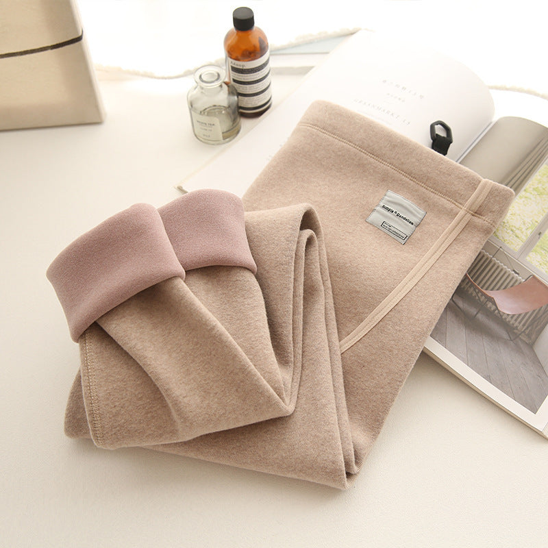 Peluş Kalınlaştırılmış Pantolon